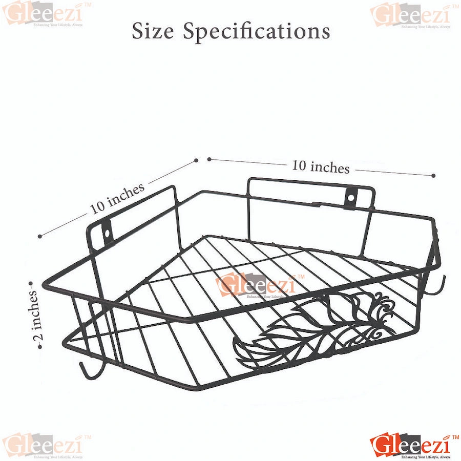 Multi-Purpose Corner Rack for Kitchen & Indoor Spaces
