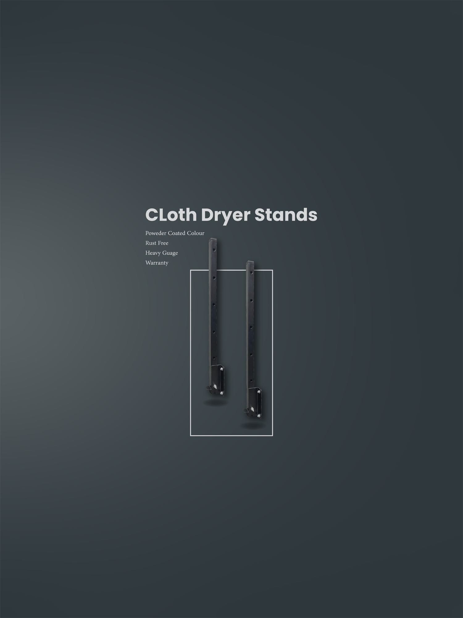 Foldable Cloths drying racks Banner